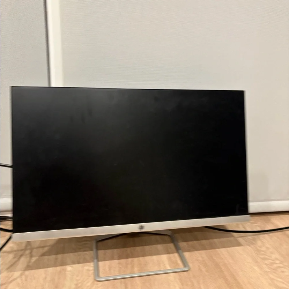 HP Silver and Black All-in-One Monitor